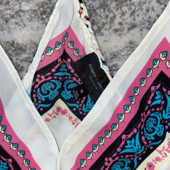 ROMEO & JULIET Couture multicolor dress - Picture 6 of 6